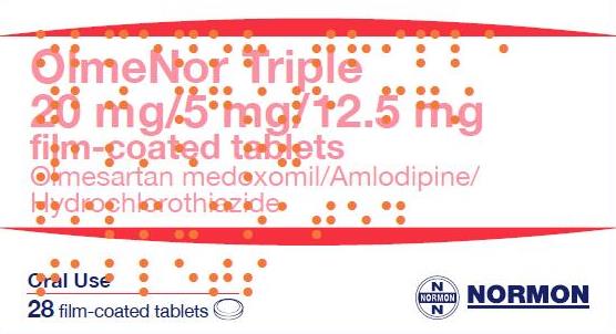 Olmenor Triple 20/5/12.5mg
